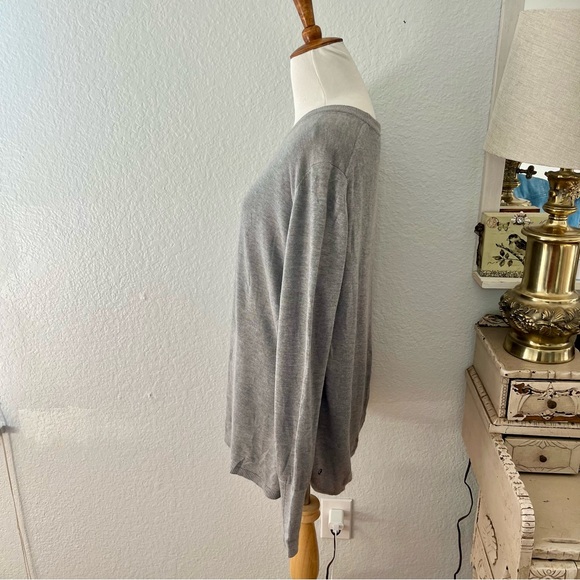 LULULEMON Bring It Backbend Sweater Gray - Picture 7 of 10